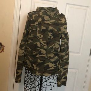 Camoflauge Girl’s Jean Jacket